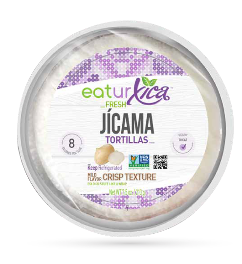 Fresh Jicama Tortillas