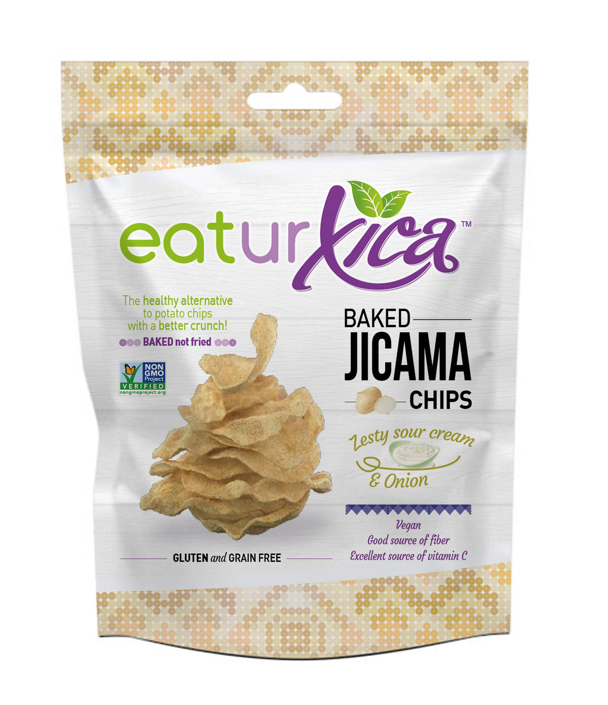 Baked Jicama Chips