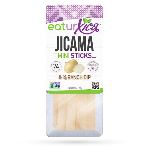 Fresh Jicama Mini Sticks